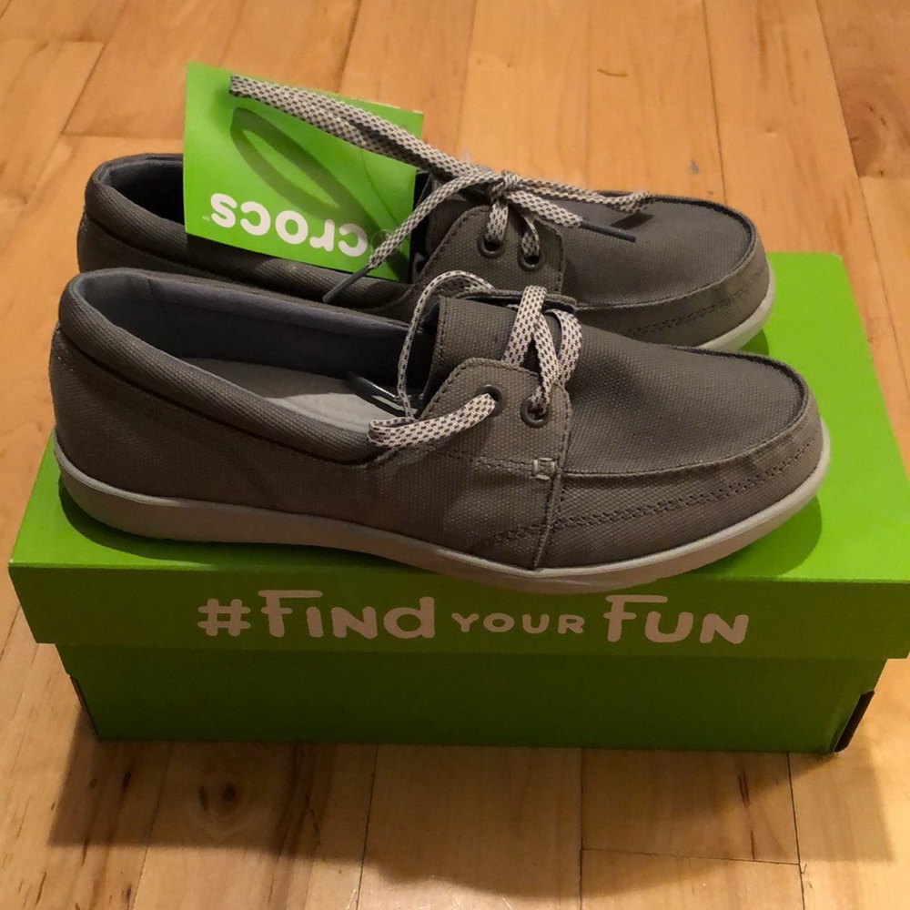 CROCS boat shoes